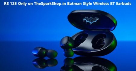 Batman Style Wireless BT Earbuds